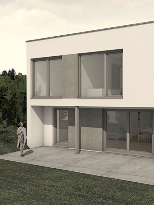 Sanierung und Modernisierung Reihen-Endhaus Zeil